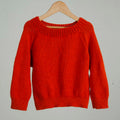 Organic Wool   |  Pullover  |   Grenadier | Size- 5 Years