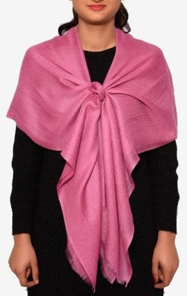 Magenta Pashmina Stole | 100% Pure Cashmere - Mojopanda Organic  Store