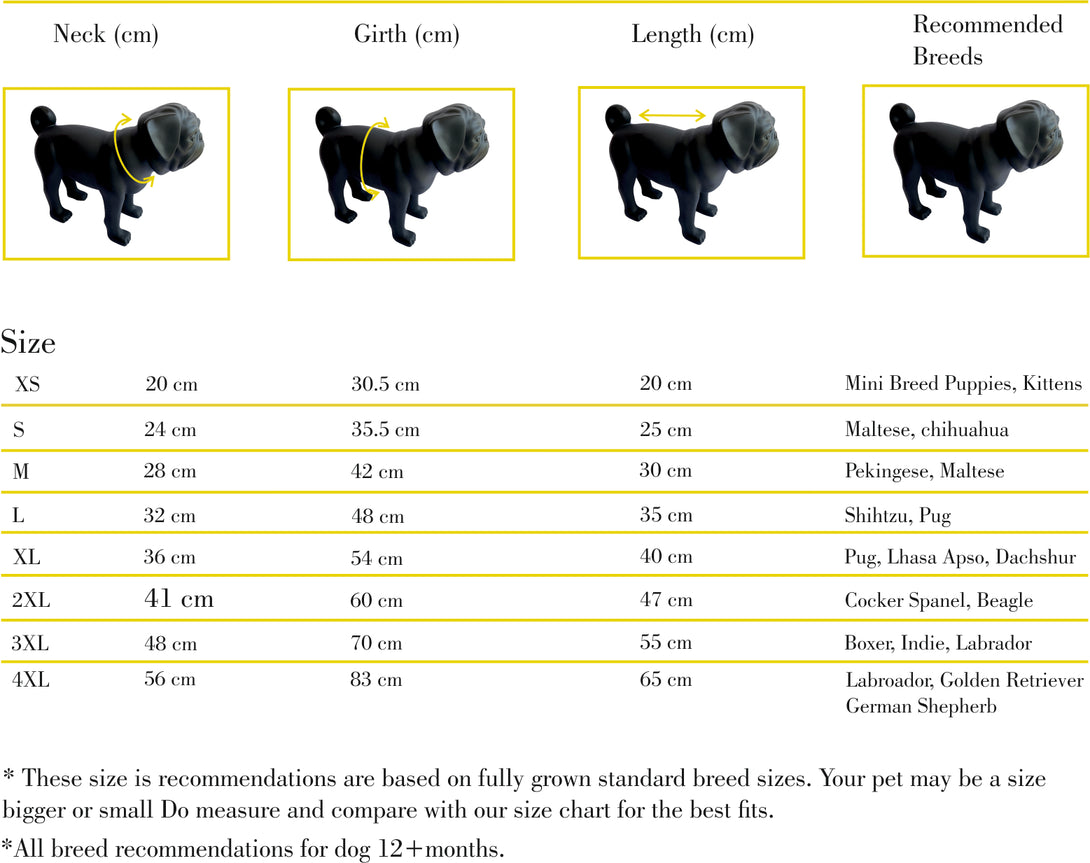 100% Wool |   Dog Sweater | Size sheet