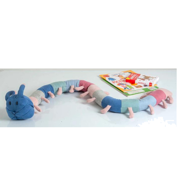 Snake Knitted Multicolor Stuffed/Plush/Soft Toy | 100% Premium Cotton