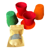 Green Garden I Gardening Kit I 100% wool